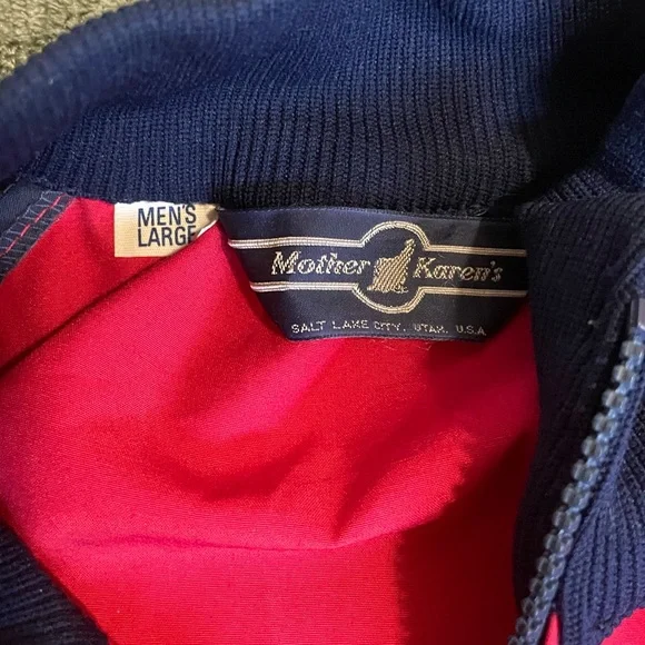 MOTHER KAREN’S Men’s Pull Over Jacket L - Picture 4 of 4